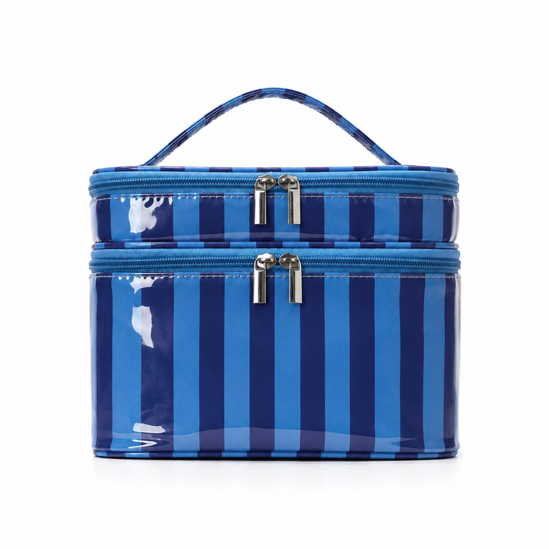 Cosmetic Organizer with Double Compartment System Bowlift