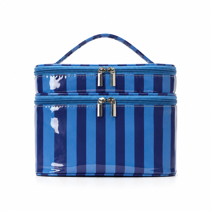 Cosmetic Organizer with Double Compartment System Bowlift
