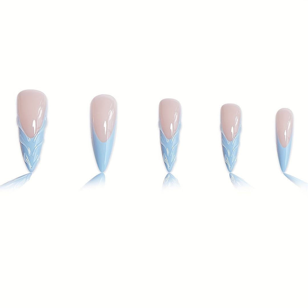Artistic Sculpted Press-On Nails Bowlift