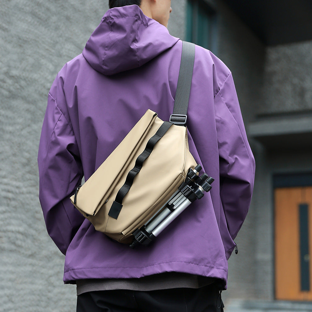 Sleek Water-Resistant Sling Bag Bowlift