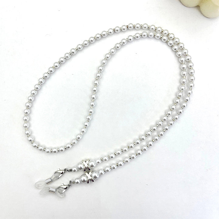 Elegant Pearl Beaded Eyewear Chain Bowlift