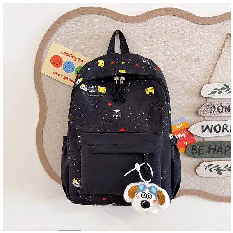 Cartoon Print Backpack