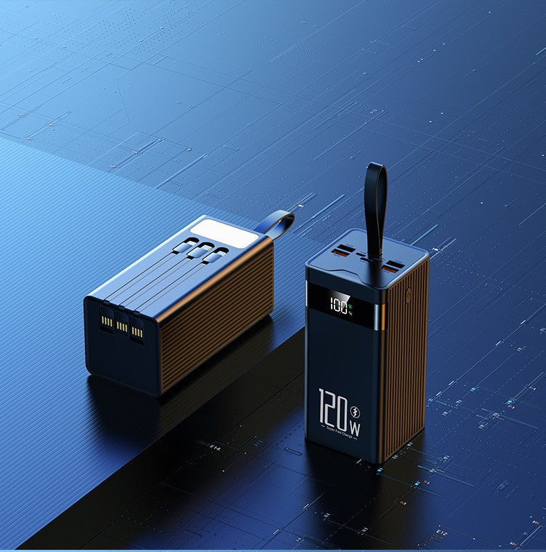High-performance power bank with smart charging and digital charging display Bowlift