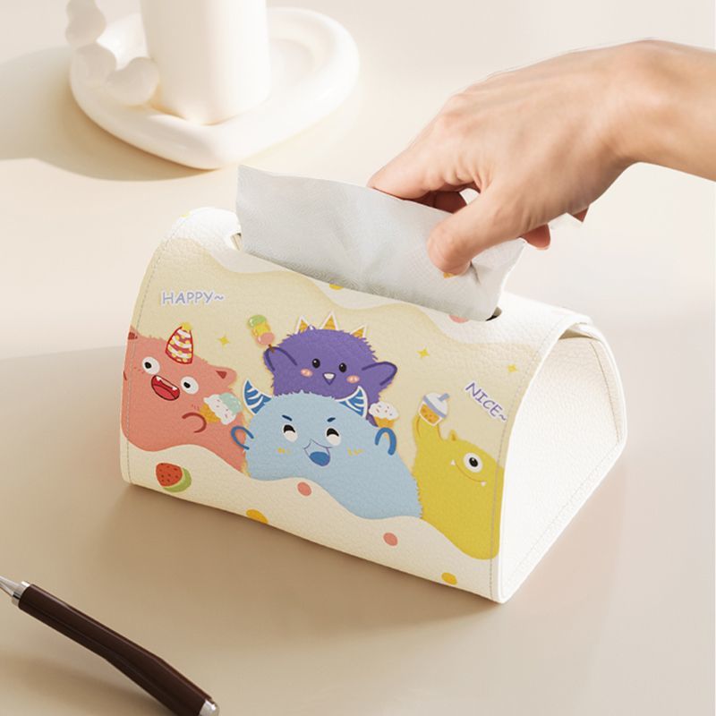 Decorative Dog-Themed Tissue Box Holder Bowlift