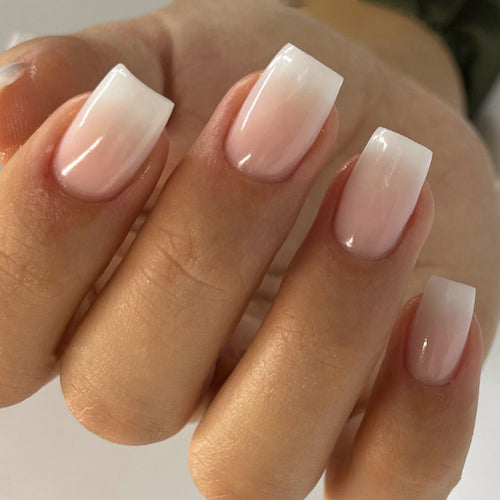 Artistic nail extensions with swinging ombre transitions Bowlift