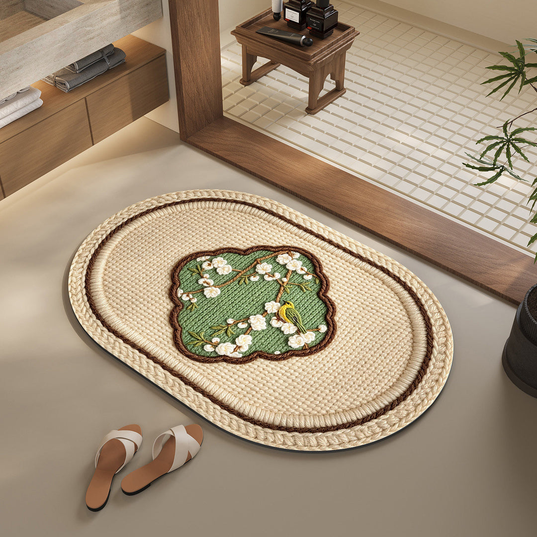 Decorative Bath Mat Bowlift