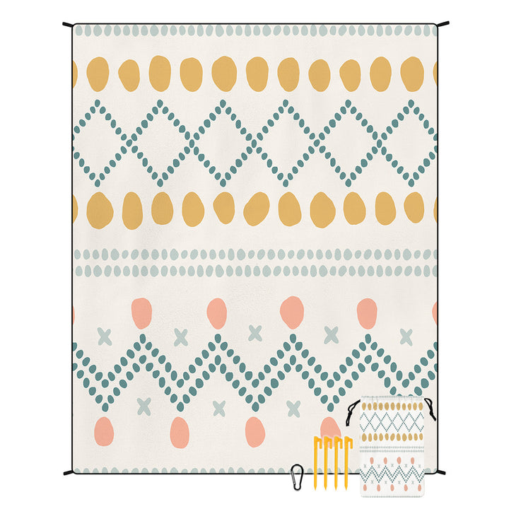 Geometric Print Tapestry Bowlift