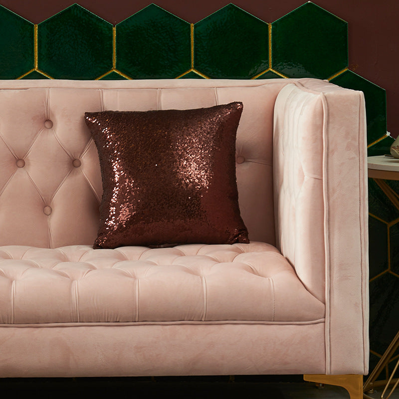 Sparkling Sequin Decorative Pillow