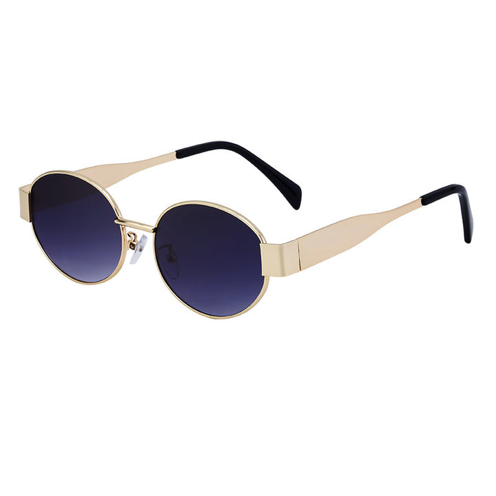Ladies fashionable sunglasses in elegant oval design Bowlift