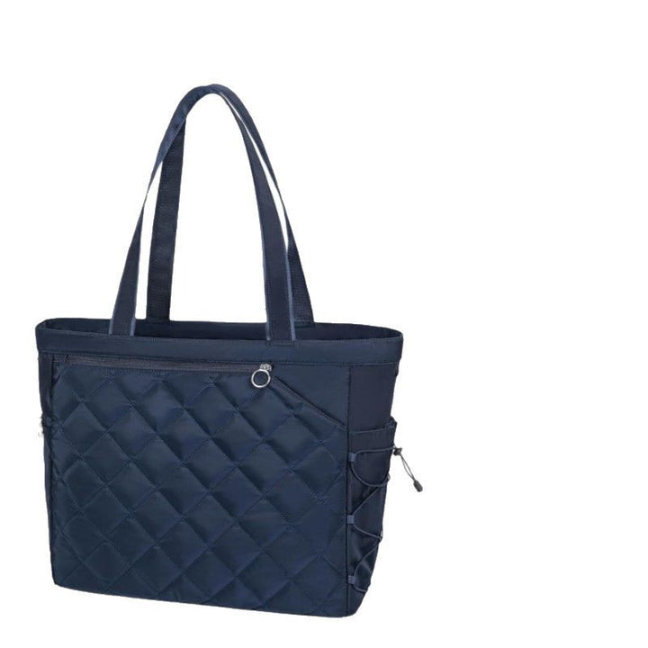 Quilted Multi-Functional Tennis Tote Bag Bowlift