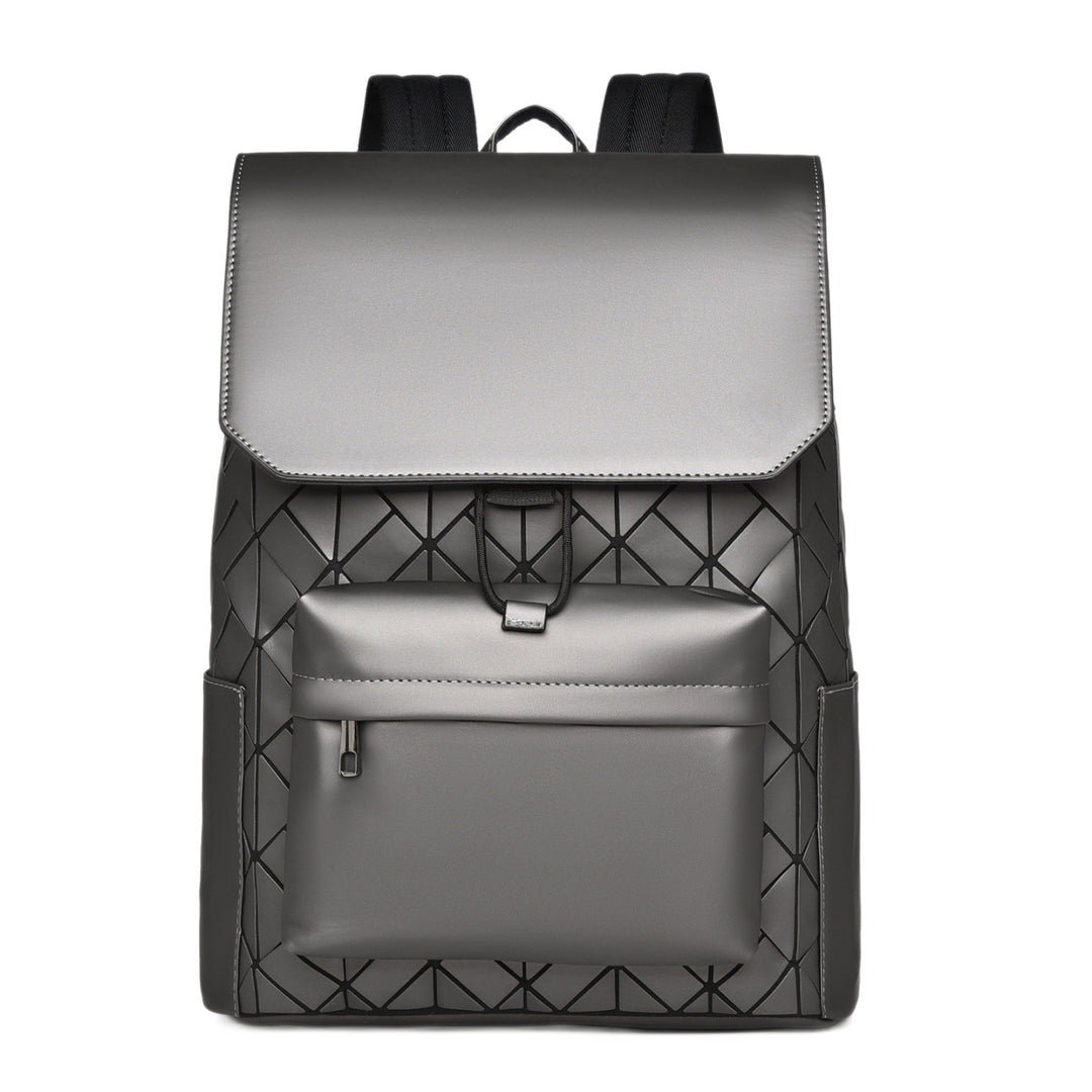 Stylish Geometric Pattern Backpack Bowlift