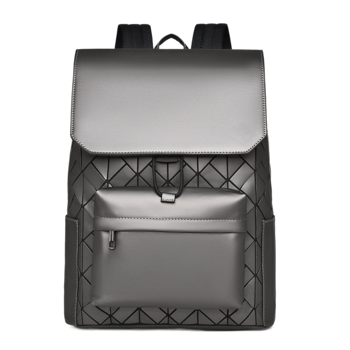 Stylish Geometric Pattern Backpack Bowlift