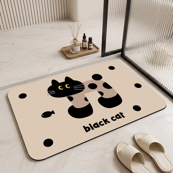 Cartoon-Themed Non-Slip Bath Mat Bowlift