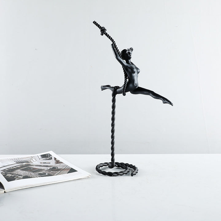 Artistic Ballerina Sculpture