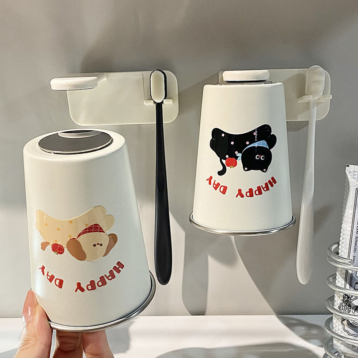 Wall cushion holder with cute animal design Bowlift