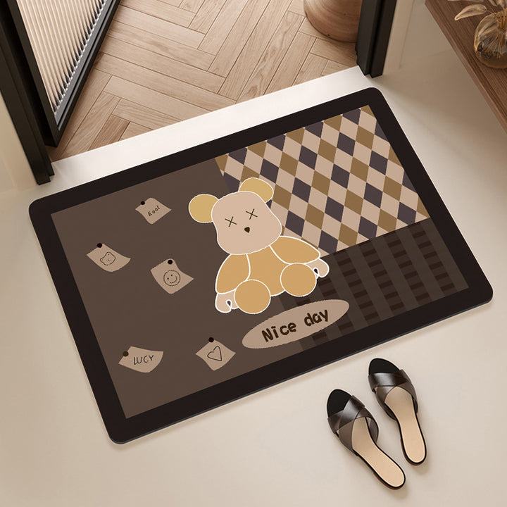 Cute Cartoon Character Bath Mat Bowlift