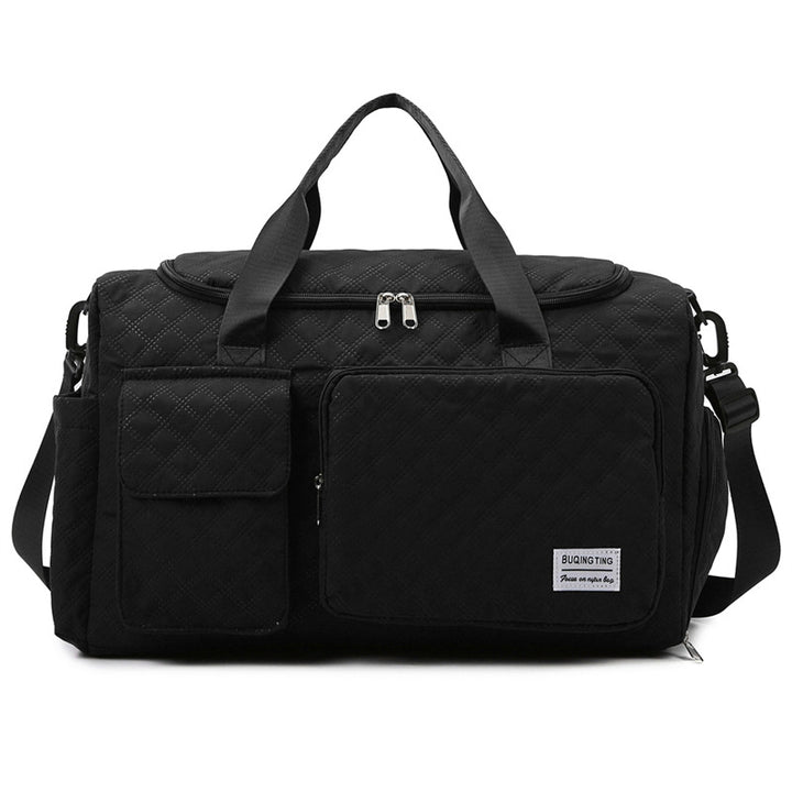 Multifunctional Sports Duffel Bag With Integrated Organizer Pockets Bowlift