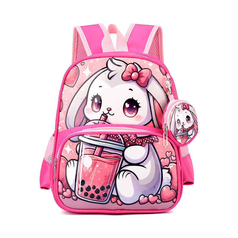 Kids' Adorable Lion-Themed School Backpack Bowlift