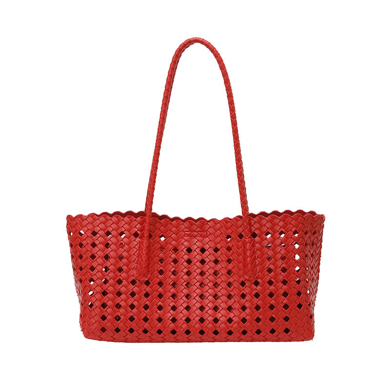 WoHandwoven Straw Market Tote Bag Bowlift