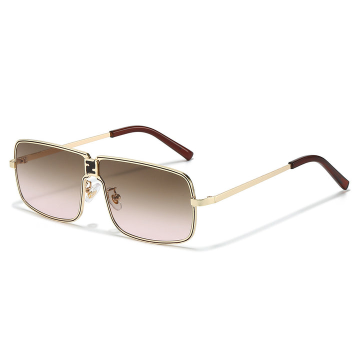 High-Fashion Geometric Frame Sunglasses Bowlift