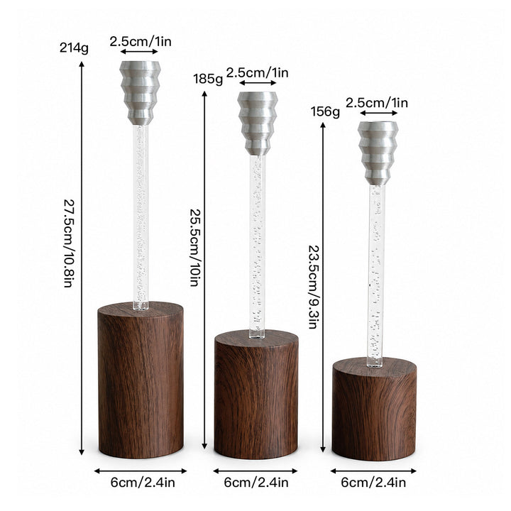 Decorative Glass and Wood