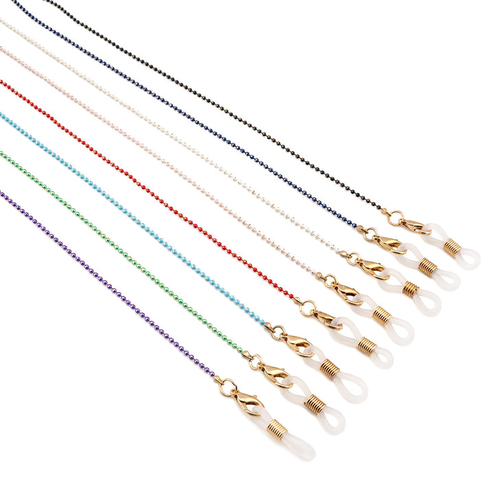 Elegant Beaded Eyewear Chain Bowlift