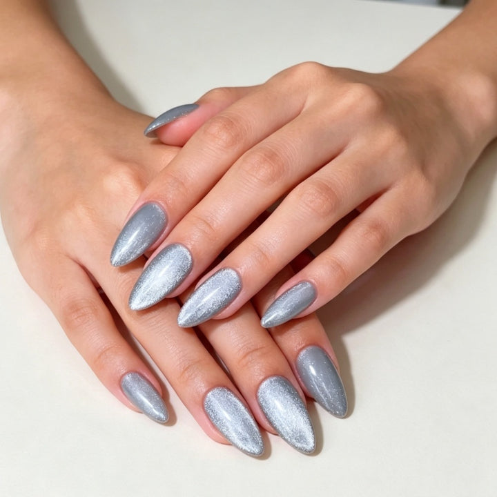Glamorous Stiletto Nail Extensions Bowlift