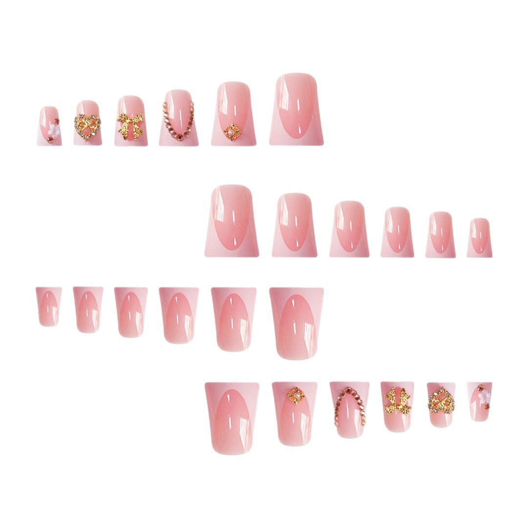 Glamorous Decorative Press-On Nails Bowlift