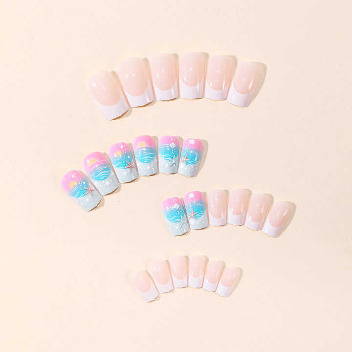 Ocean-Inspired 3D Nail Art Kit Bowlift