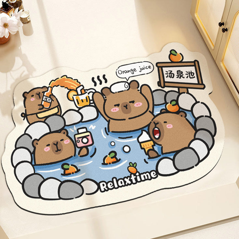 Fun Character Bath Mat