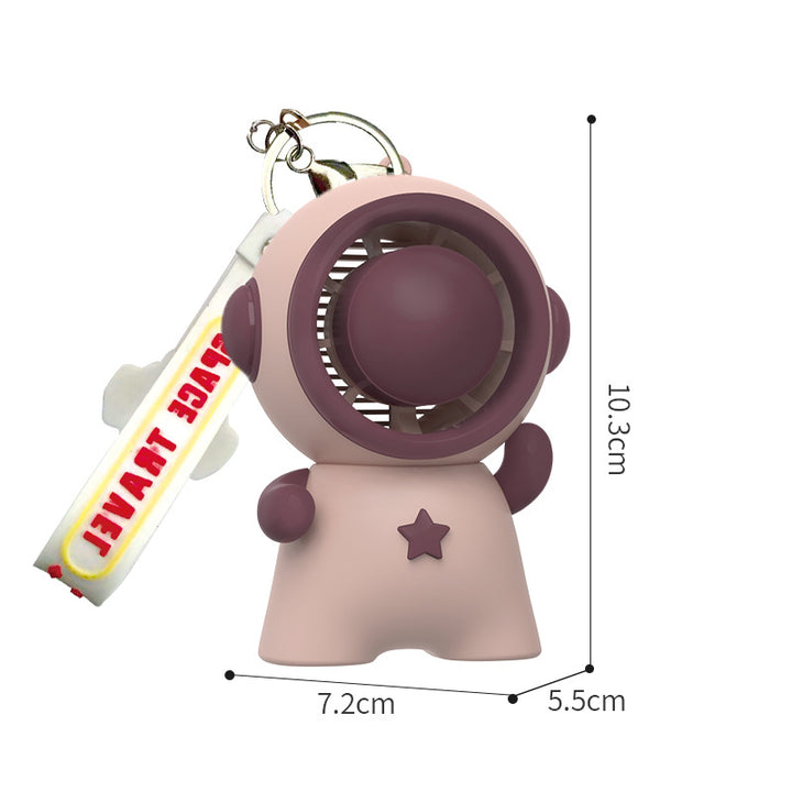Unisex Portable Mini Hand Fan in Playful Design Bowlift