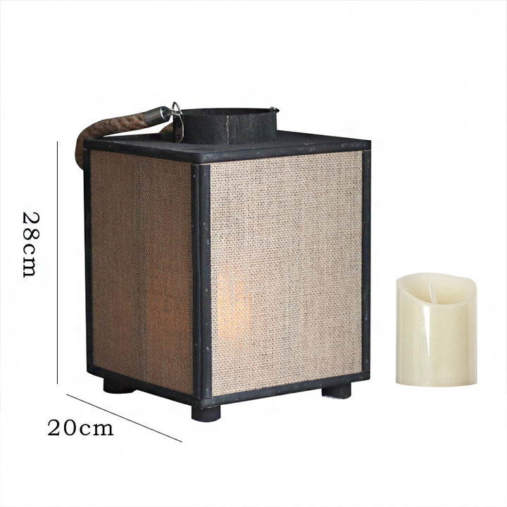 Rustic Table Lamp Bowlift