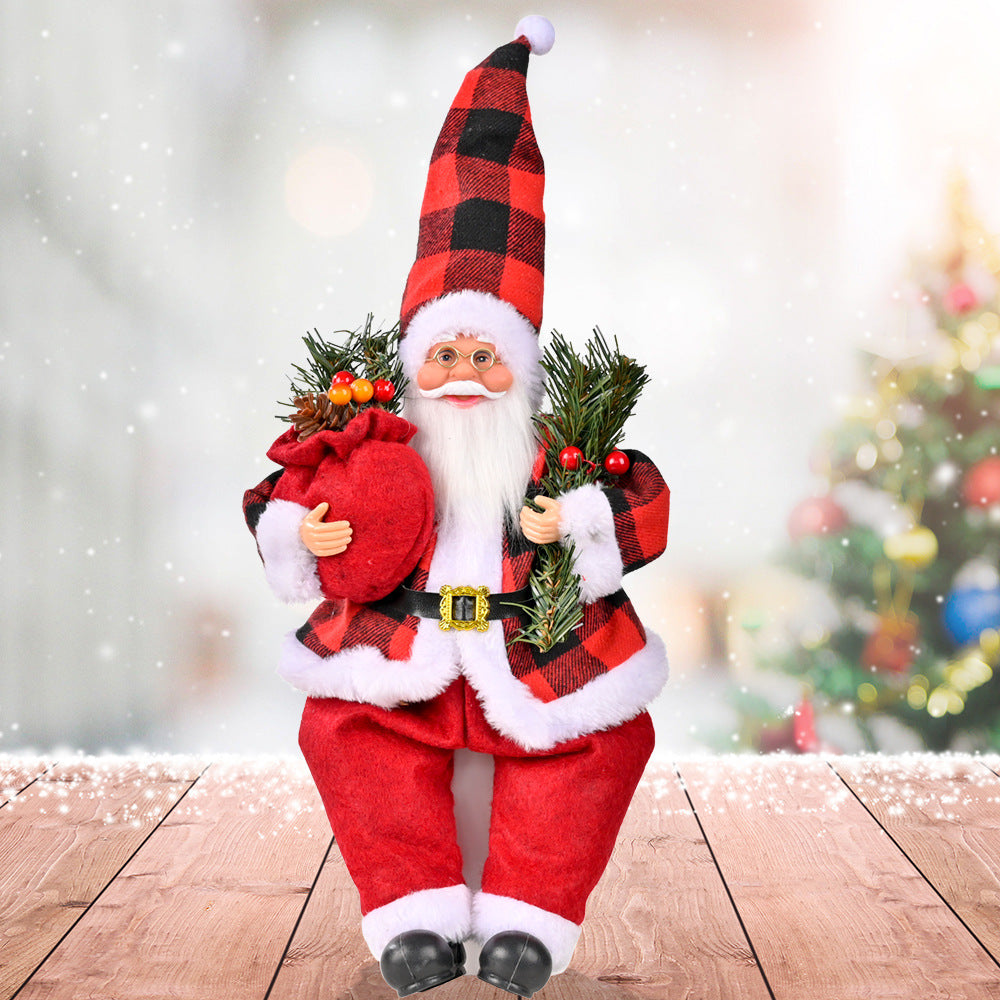 BowLift | Standing Santa Claus doll Christmas Decorations