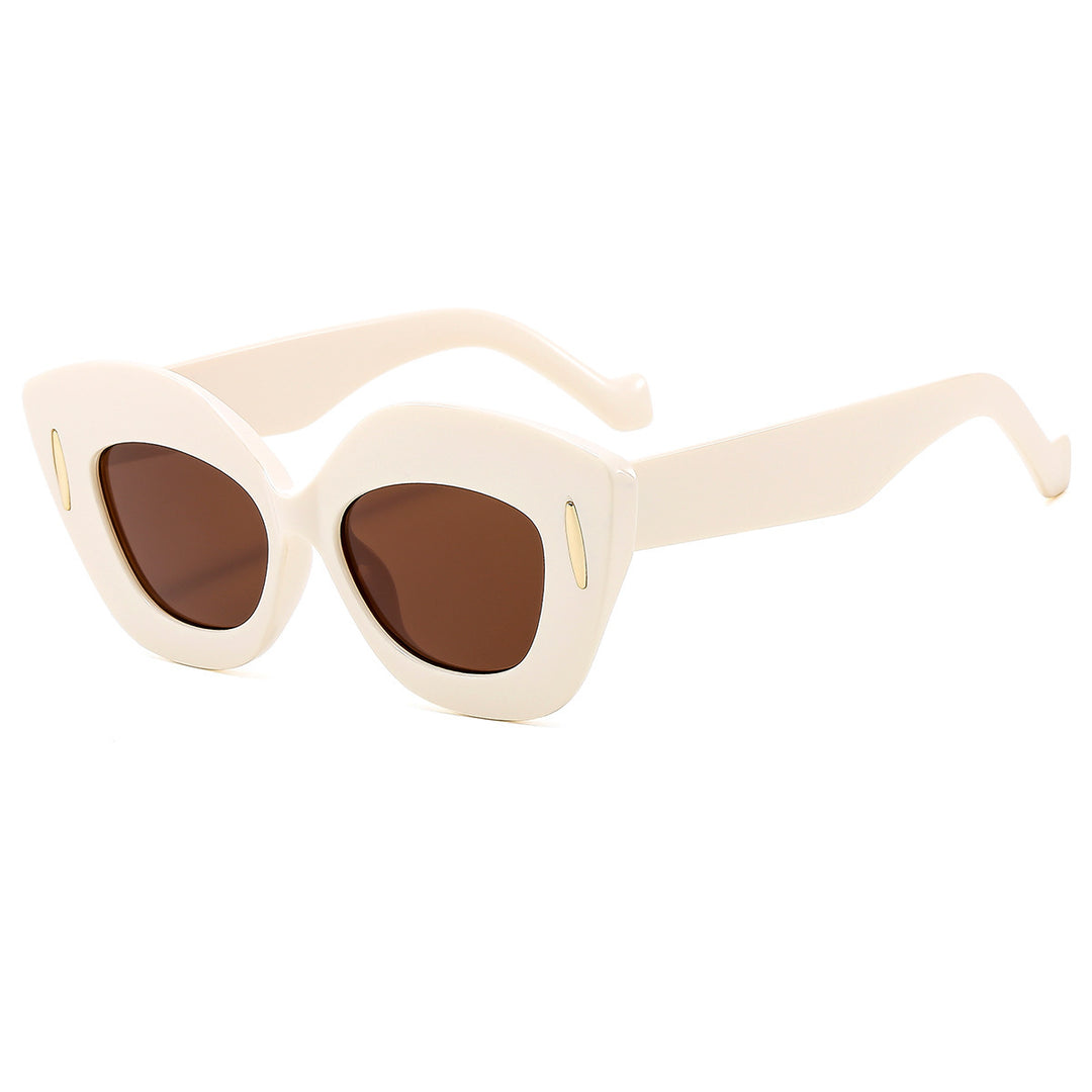 Women's Cat-Eye Sunglasses with Luxurious Design Elements Bowlift
