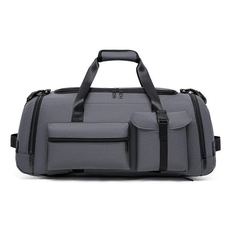 Sport Duffel Bag with Multifunctional Compartments and Durable Material Bowlift