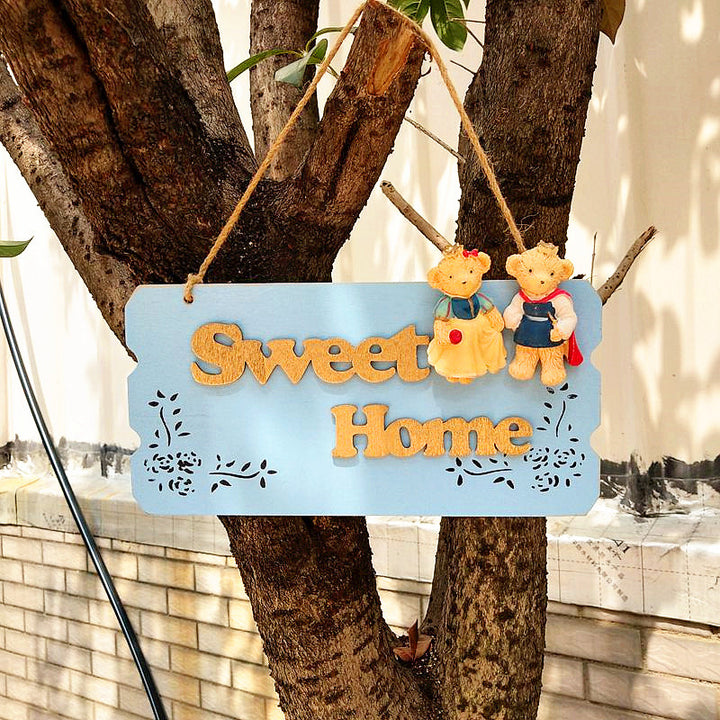 Charming Wooden Wall Decoration Sign