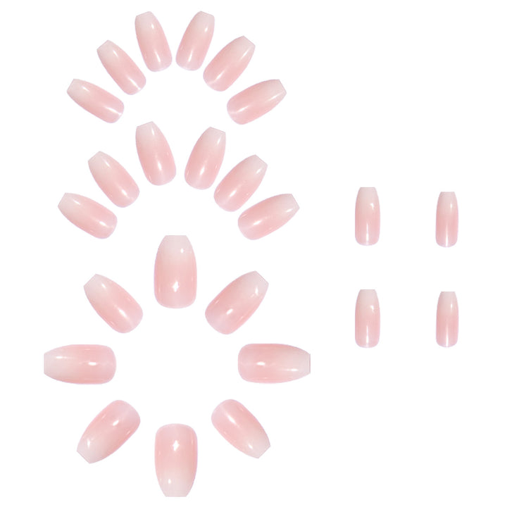 Artificial nail set with elegant ombre effect Bowlift