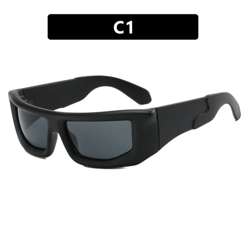 Women's sporty sunglasses with wide frame and polarized lenses Bowlift