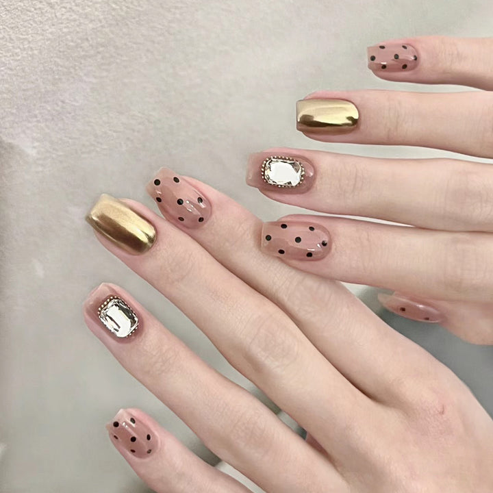 Themed Nail Art Press-On Nails with Cute Character and Bow Designs Bowlift