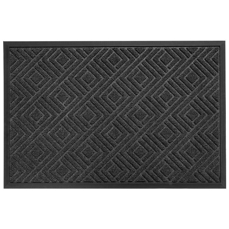 Unisex Durable Chevron Design Entrance Mat Bowlift