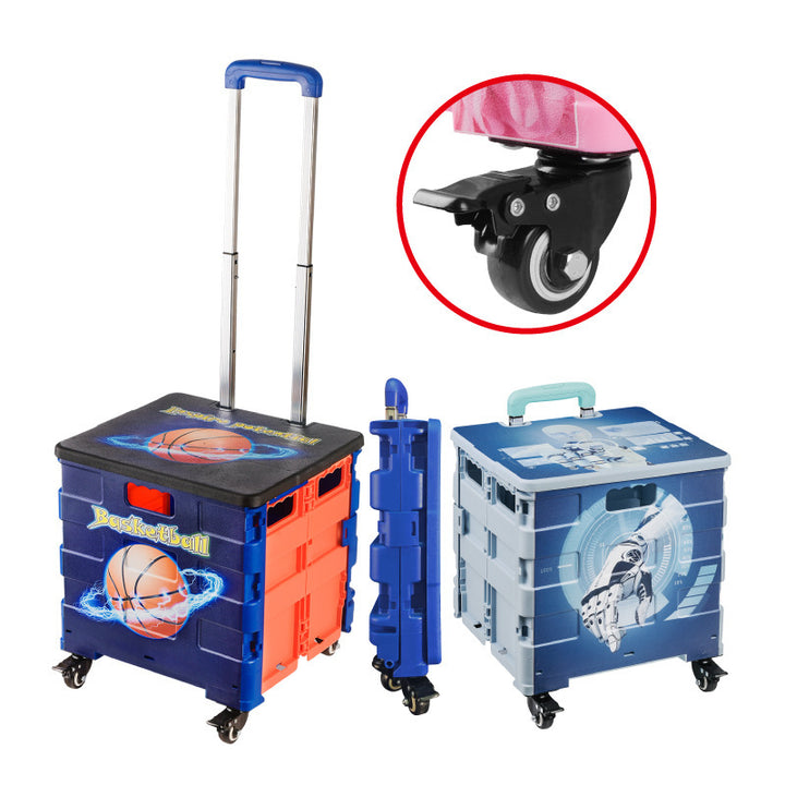 Children's Rolling Storage Box Bowlift