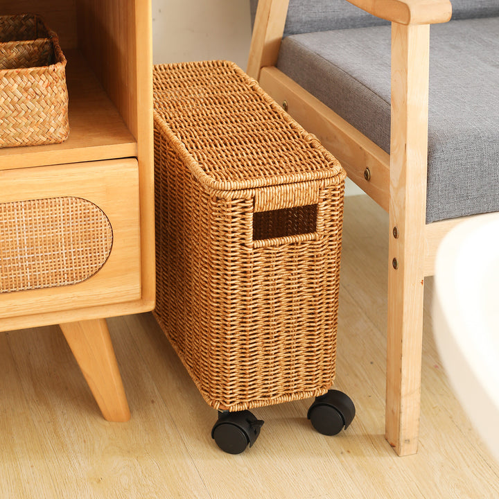 Mobile Woven Laundry Hamper Bowlift