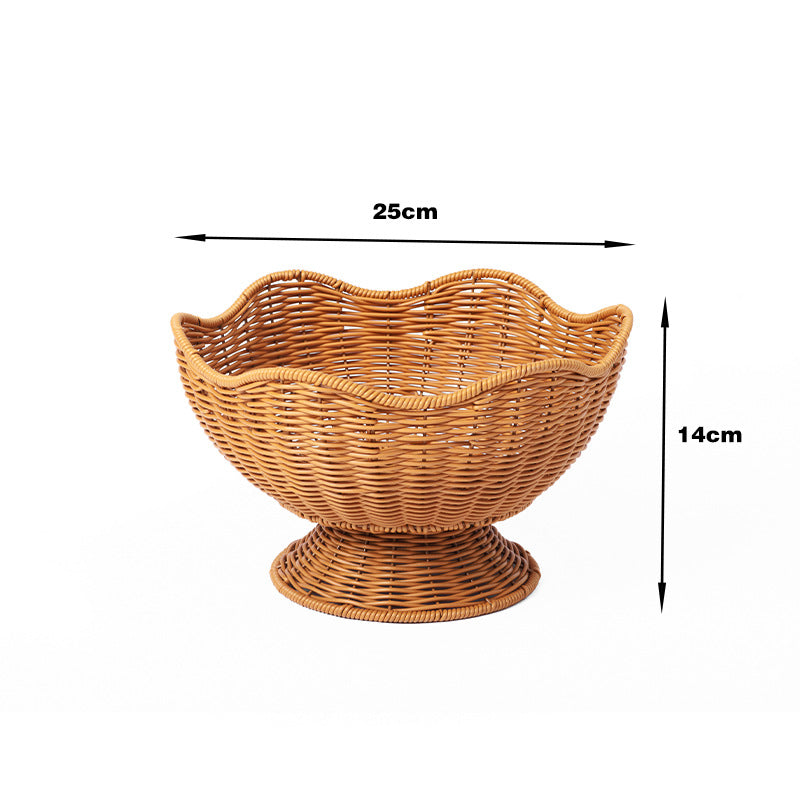 Decorative Artisan Woven Centerpiece Bowlift