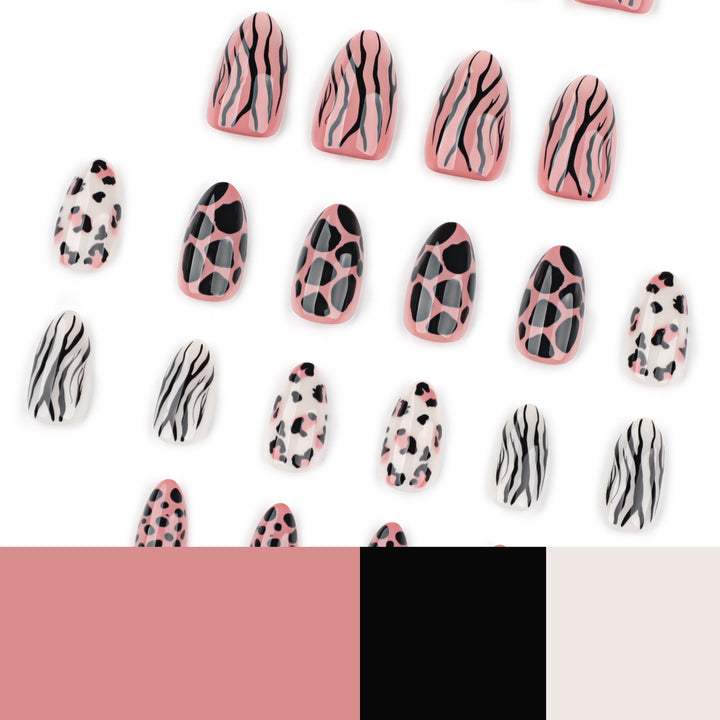 Artful nail art in animal design Bowlift