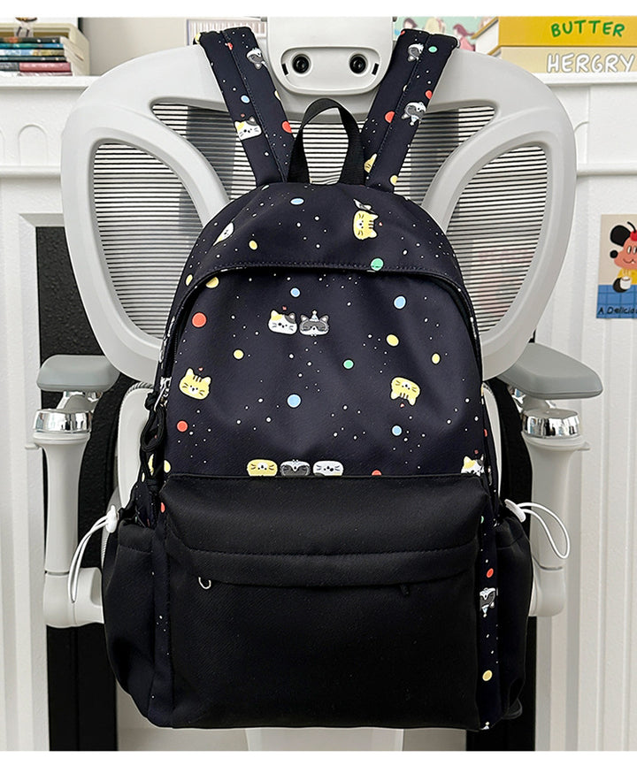 Backpack with Cute Cartoon Design and Practical Compartments Bowlift