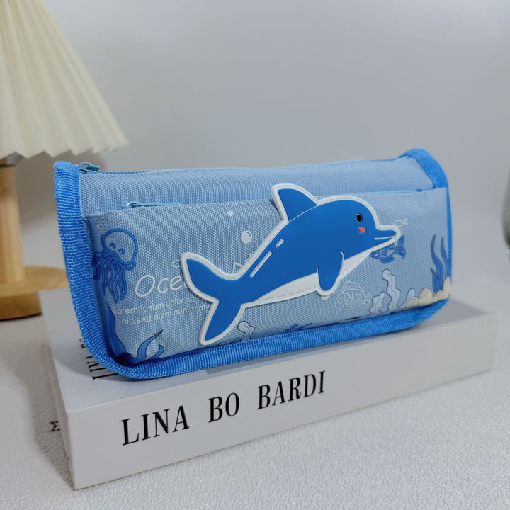 Cute Dolphin Design Pencil Case Bowlift