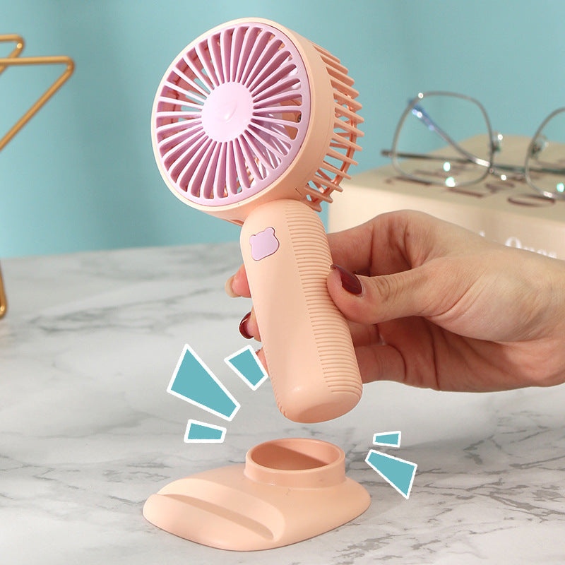 Women's Portable Mini Table Fan Bowlift