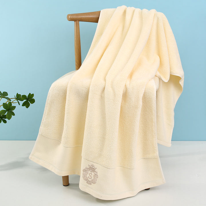 Luxurious terry bath towel with elegant design Bowlift