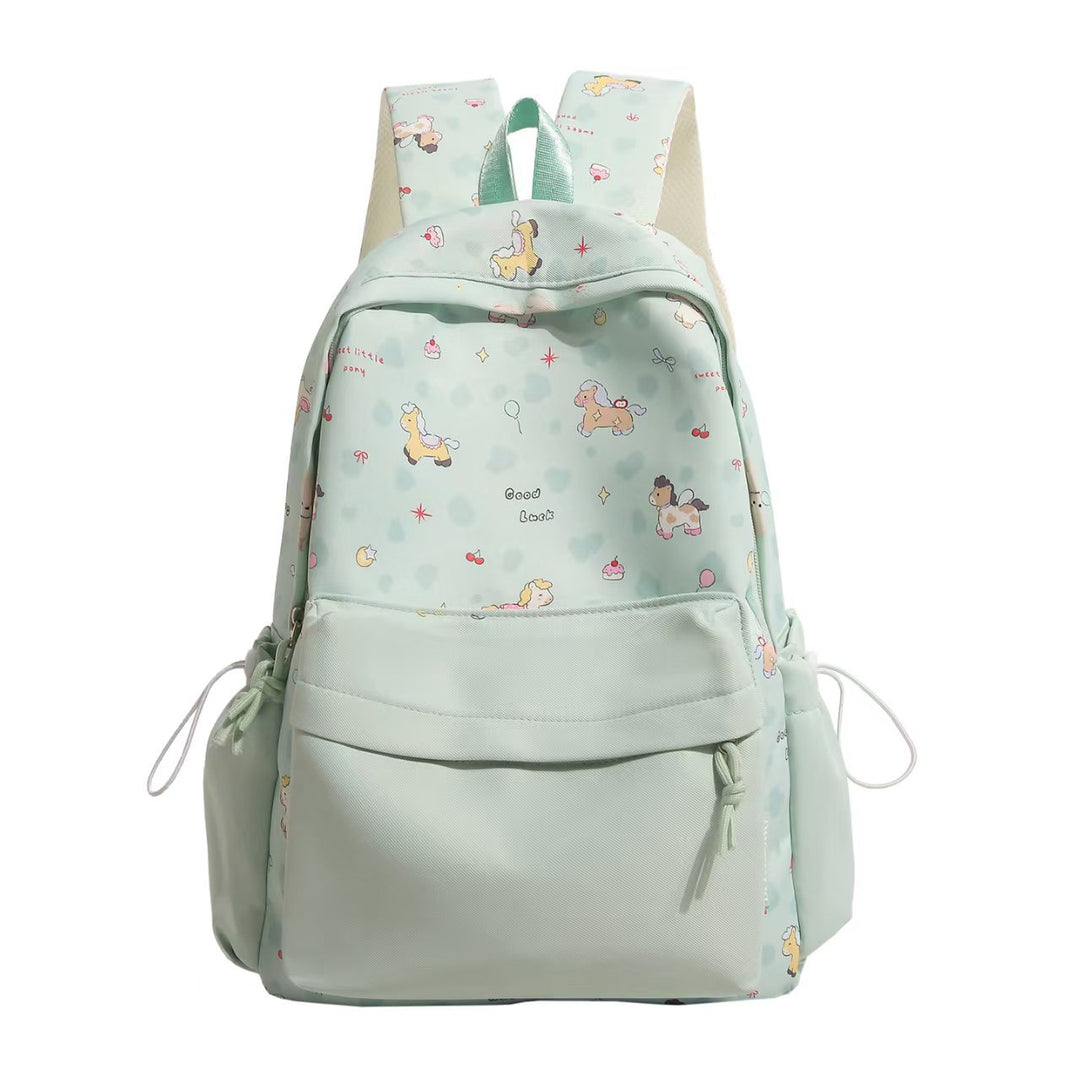Playful Animal Illustration Backpack Bowlift