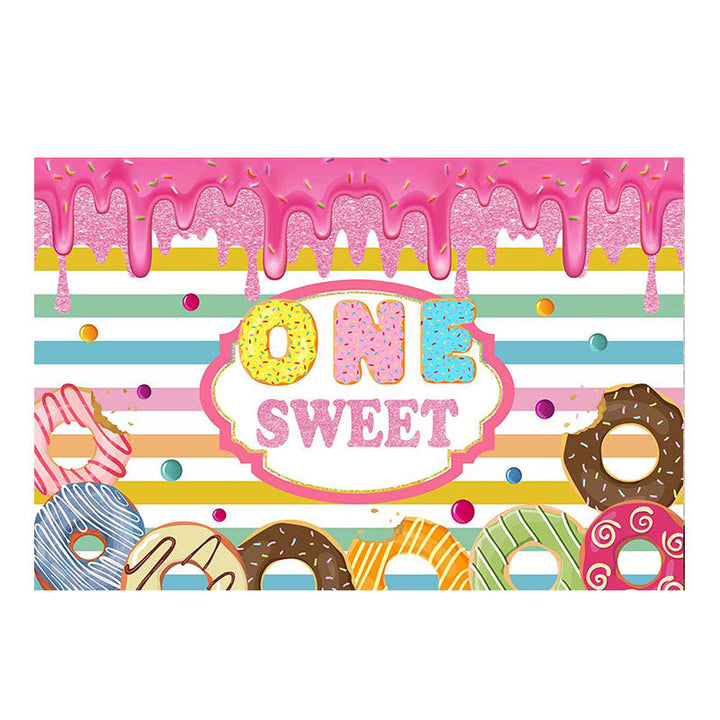 Children's Playful Donut-Themed Wall Art Bowlift